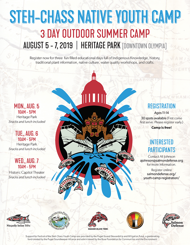 2019 Steh-Chass Youth Camp Flyer